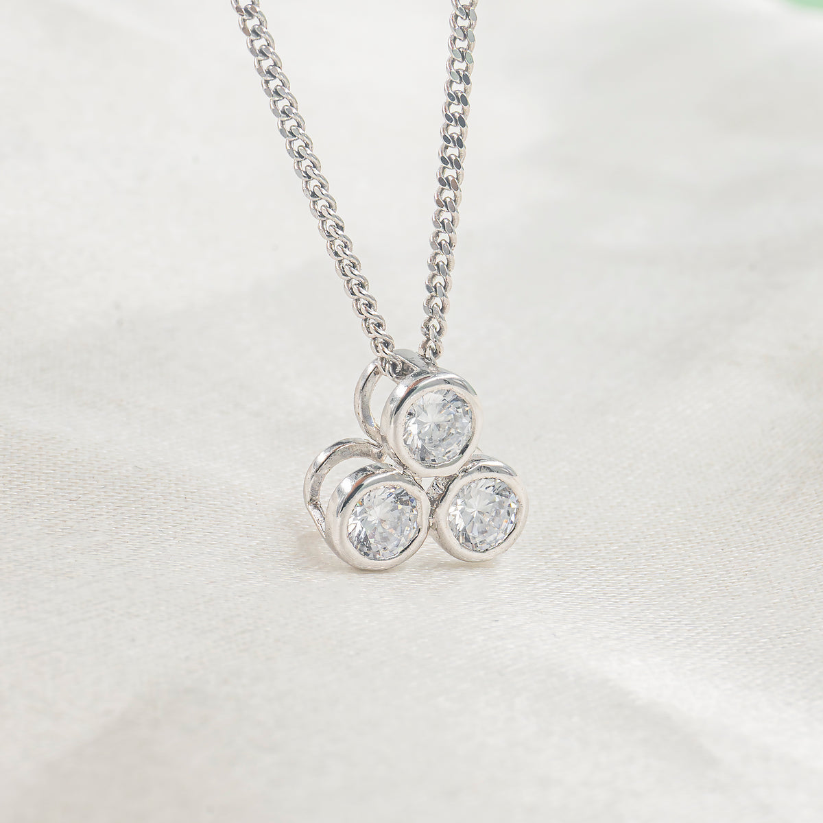0.50 Carat Three Dots Pendants