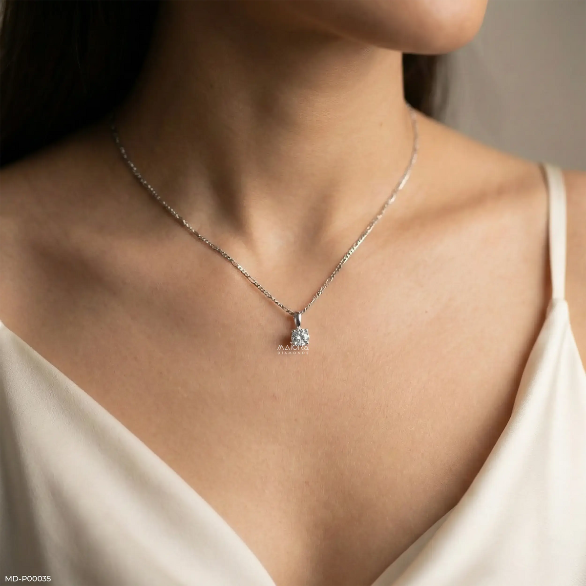 0.50 Carat Classic Claw Pendants