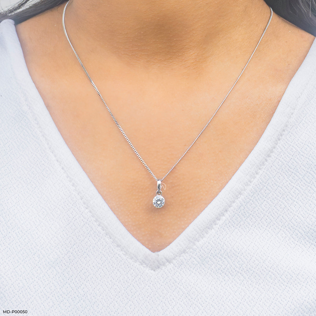 0.75 Carat Brilliant Orb pendant