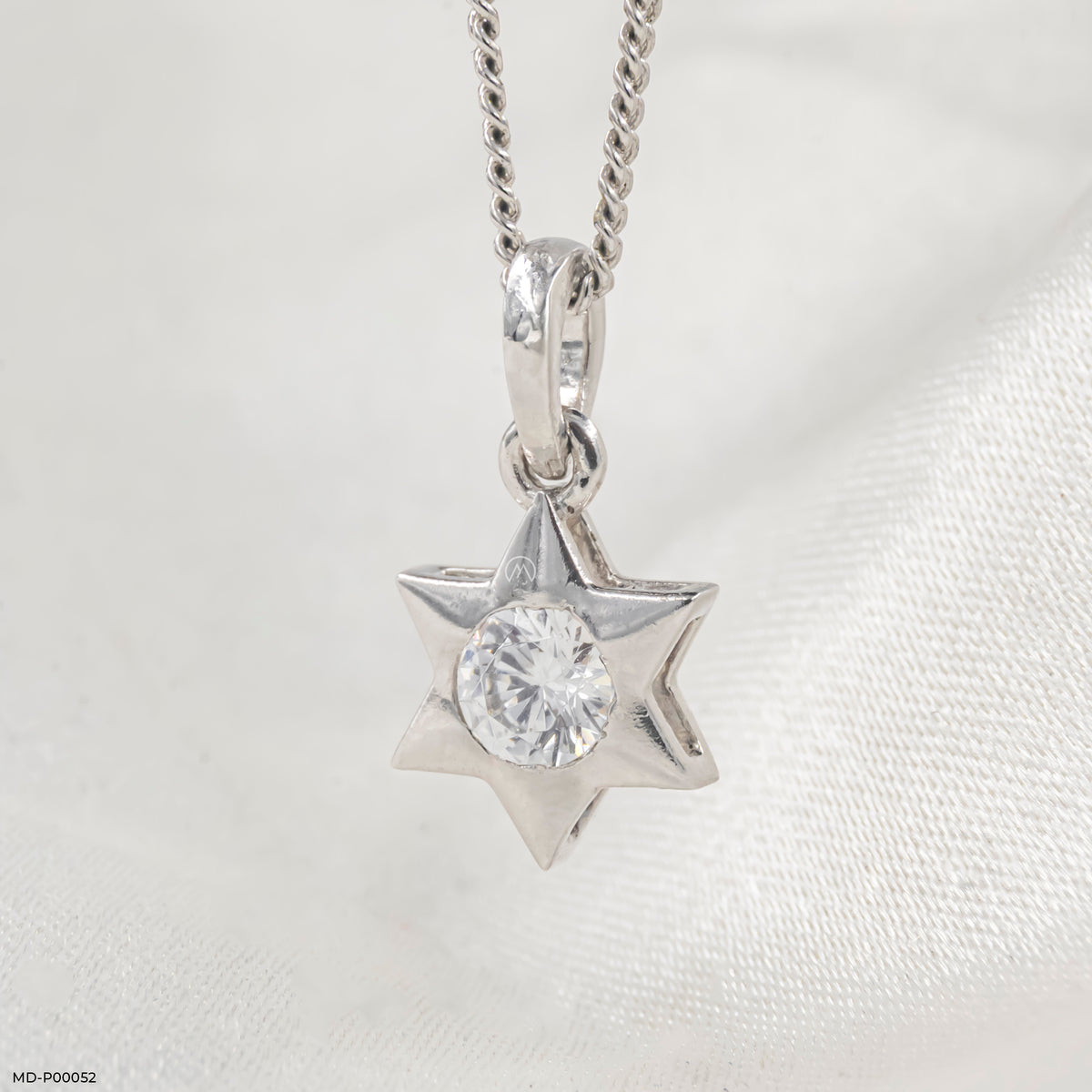 Astral Star Solitaire Pendant