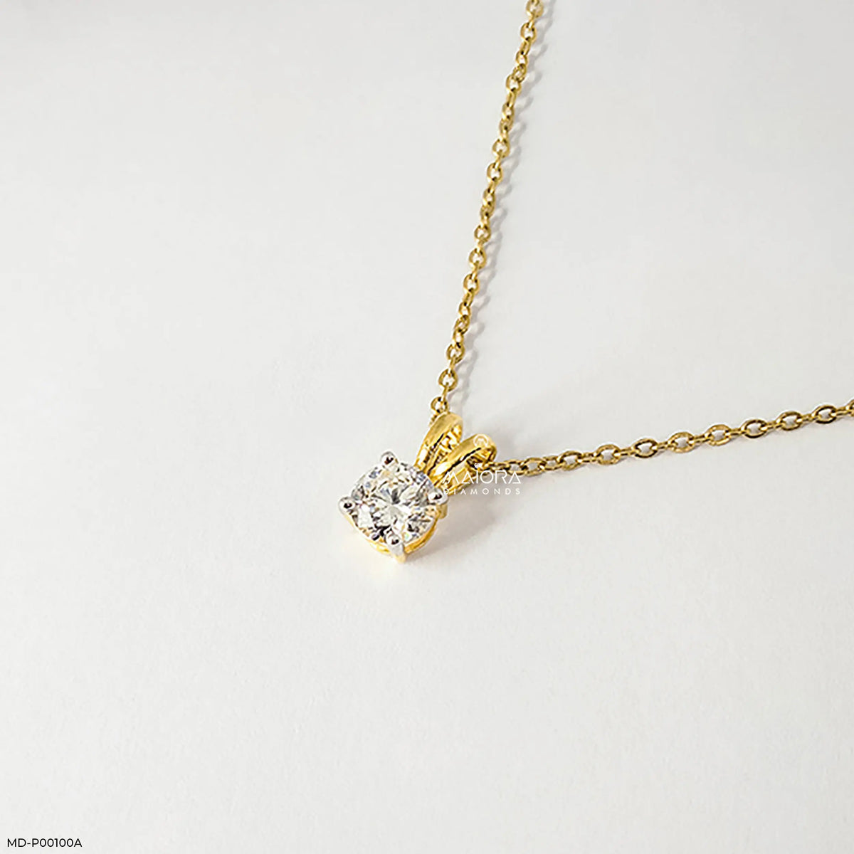 2.15 Carat Solitaire Detachable Lab Diamond Pendant