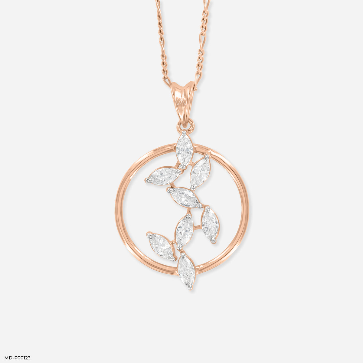 1.5 Carat Celestial Bloom Pendant