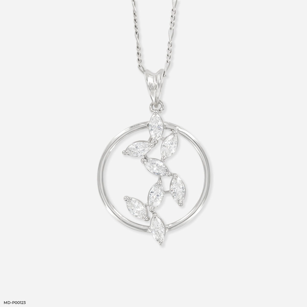 1.5 Carat Celestial Bloom Pendant