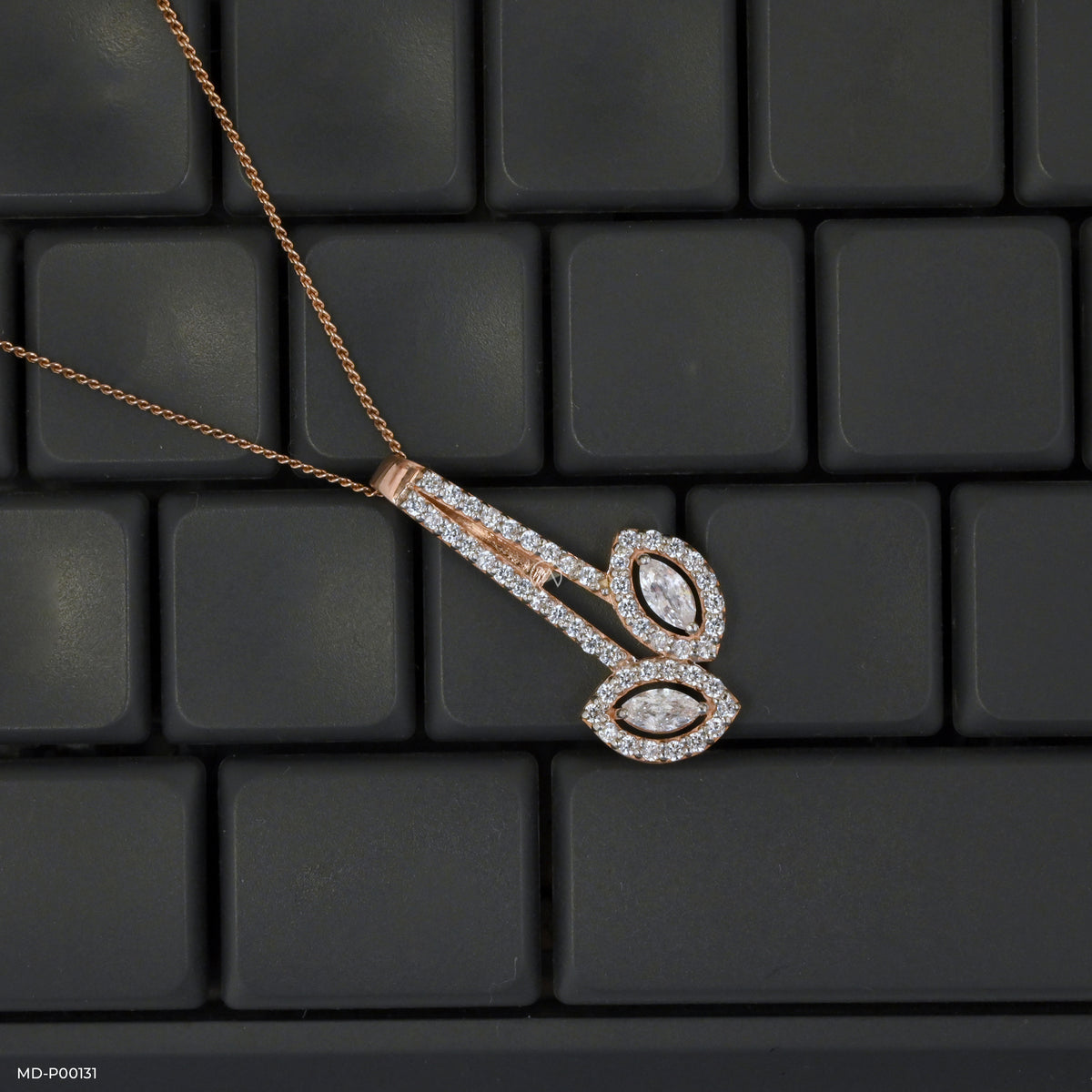1 Carat Twin Sparkle Pendants