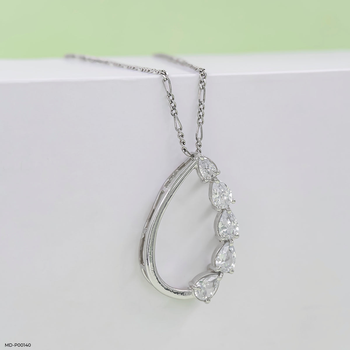 1.5 Carat Pear Path pendants