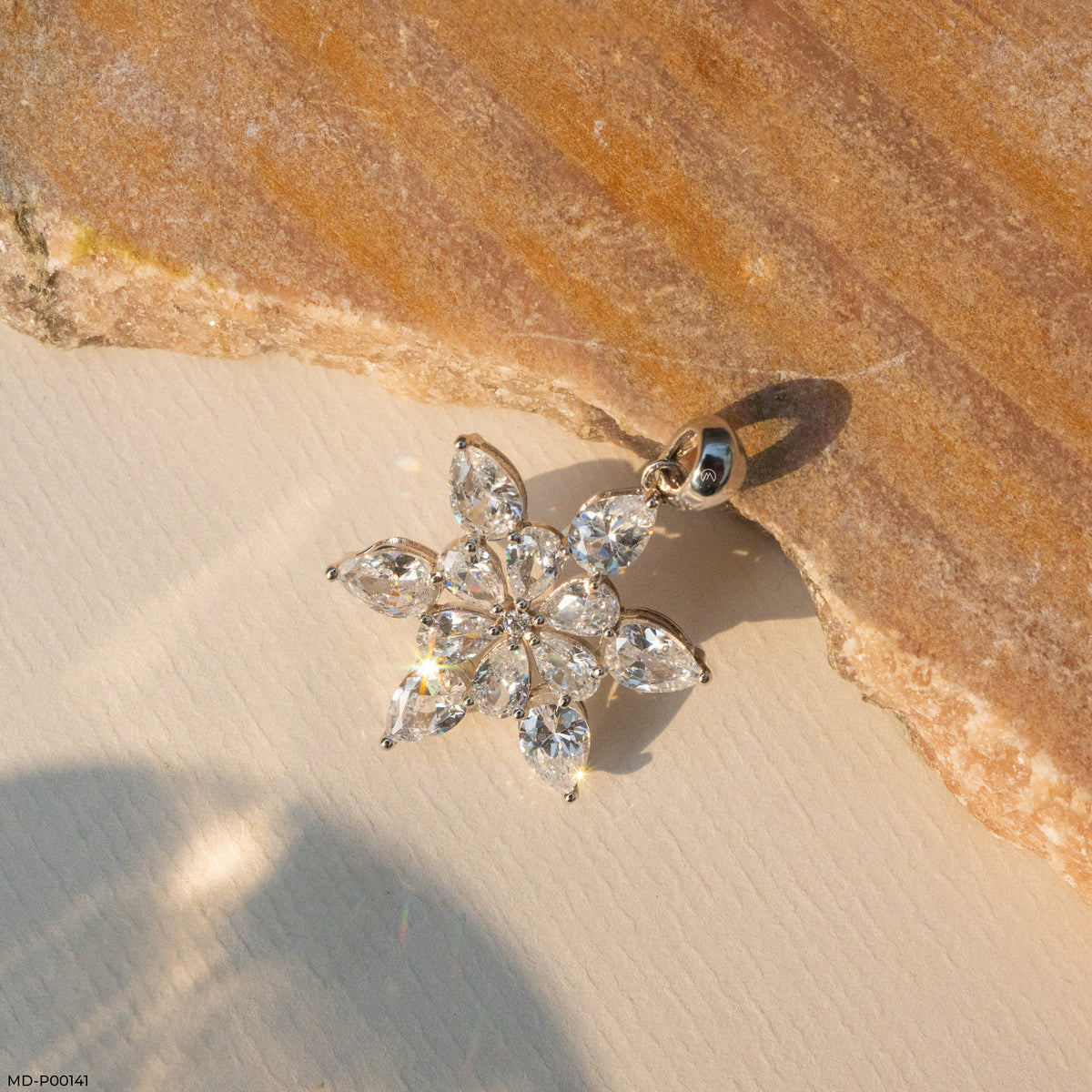 5.50 Carat Winter Bloom Pendants