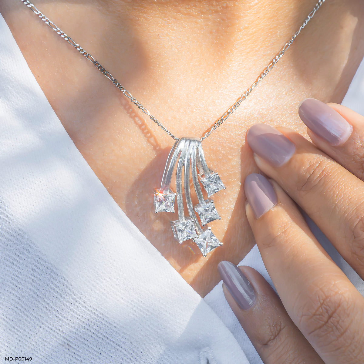 2.50 Carat Shooting Stars Pendants