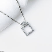 Cubic Diamond Pendants