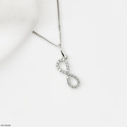 Infinity Diamond Pendant