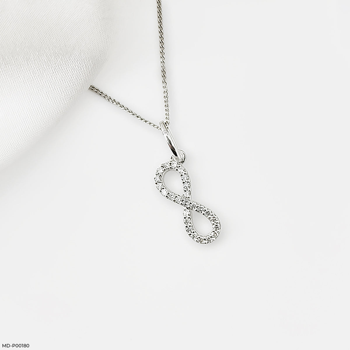 Infinity Diamond Pendant