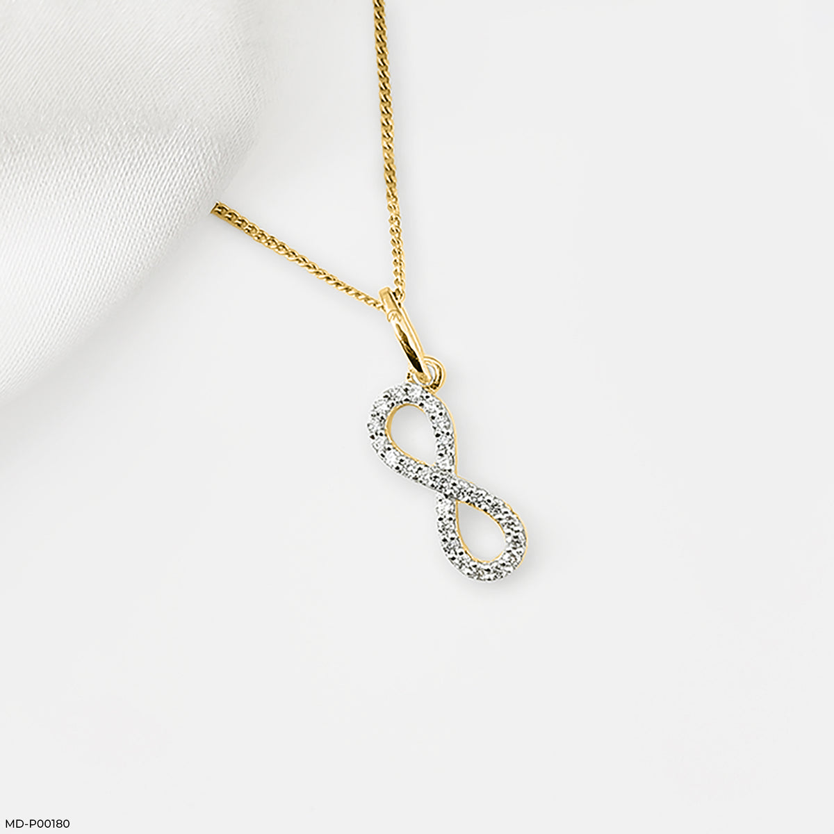 Infinity Diamond Pendant