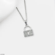 Lock Diamond Pendant