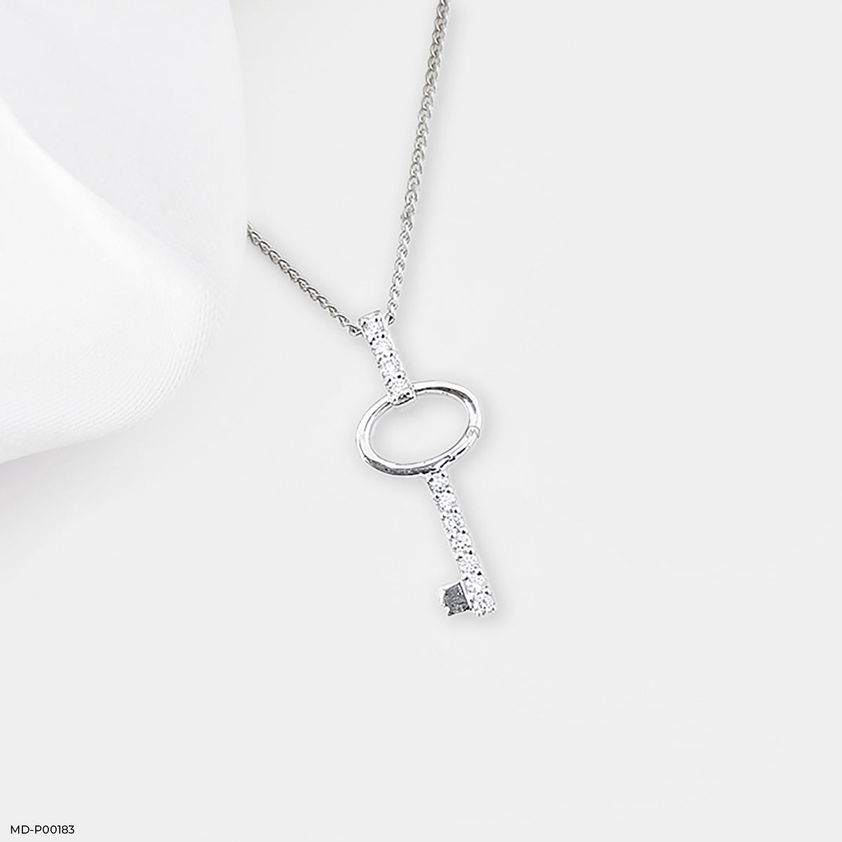 Key Diamond Pendant