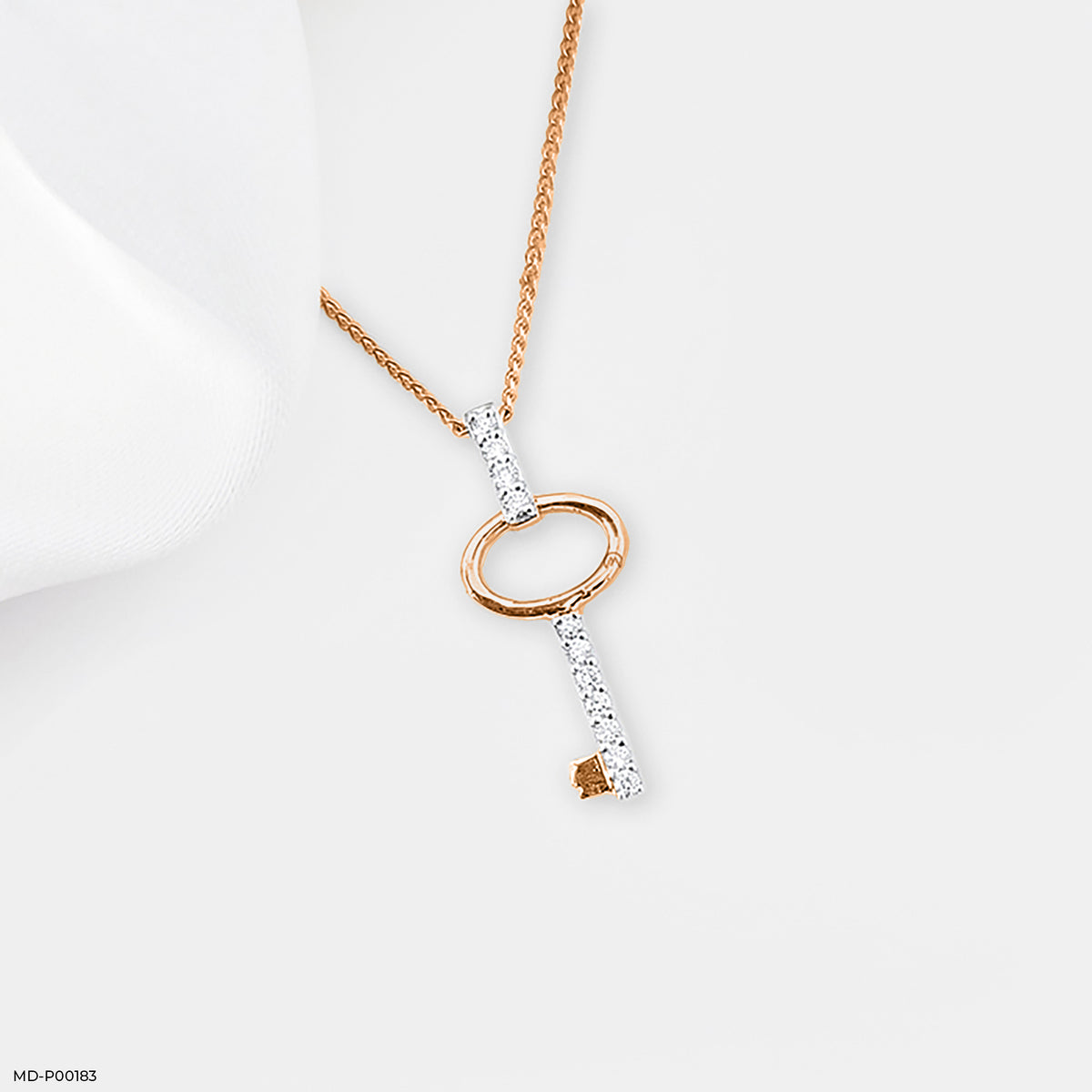 Key Diamond Pendant