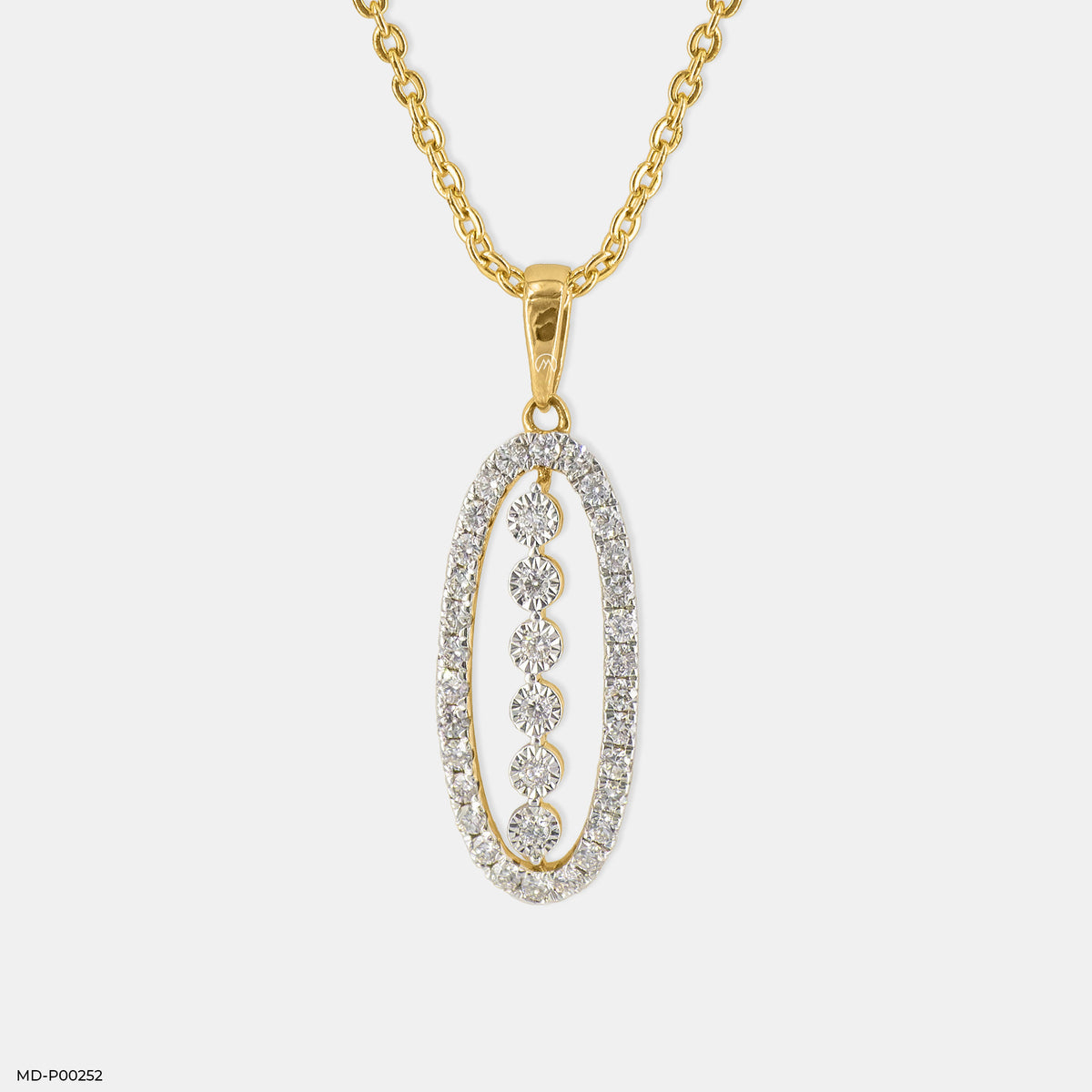 The Old-World Charm Diamond Pendant