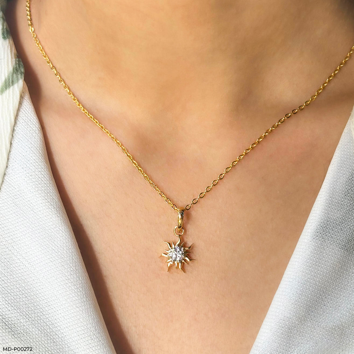 Sunrise Diamond Pendants