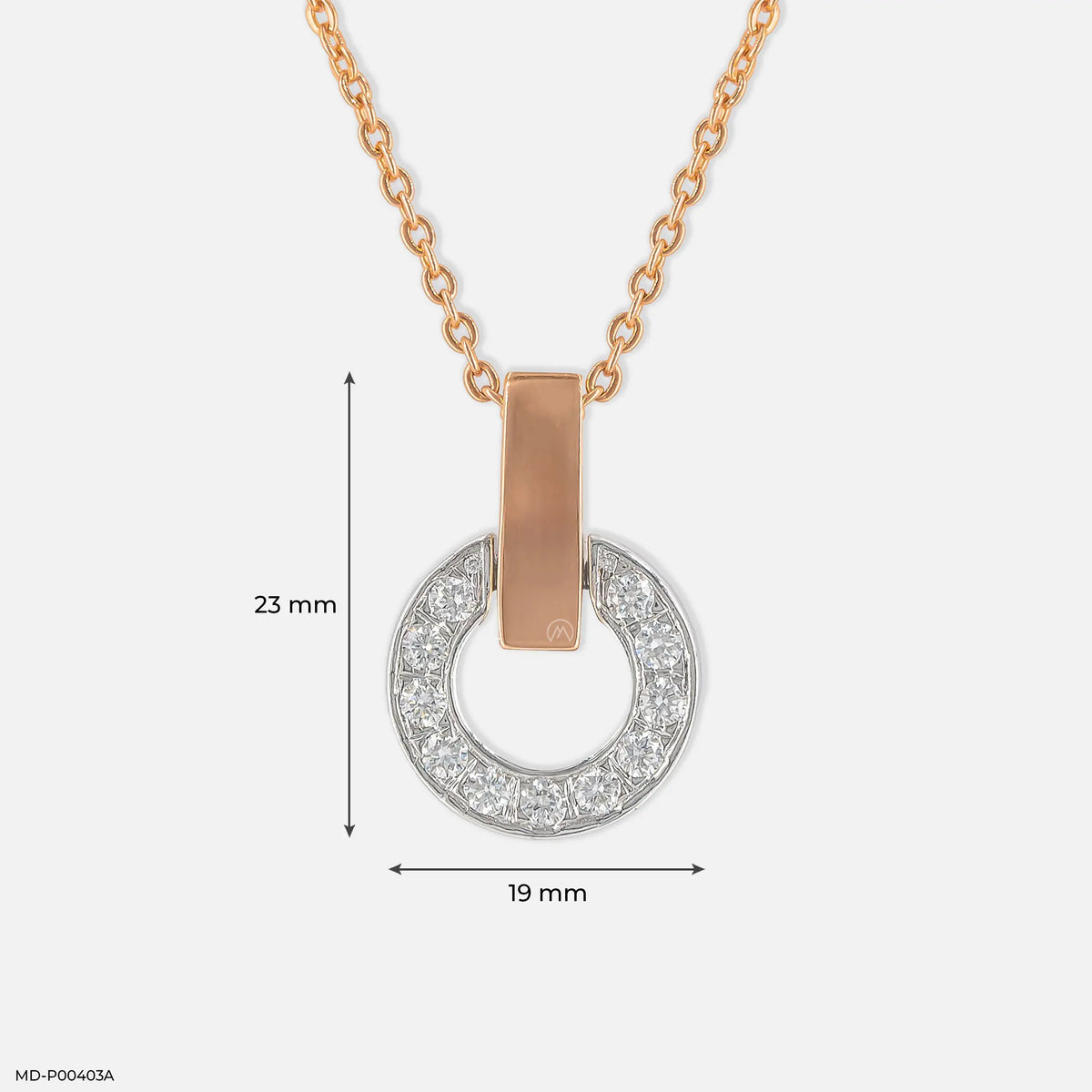 0.35 Carat Spring Beauty Lab Diamond Pendants