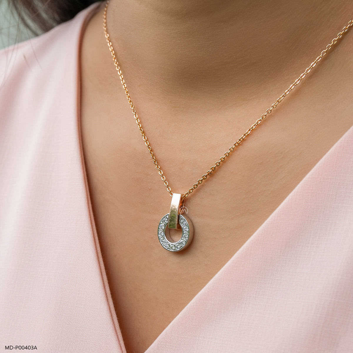 0.35 Carat Spring Beauty Lab Diamond Pendants
