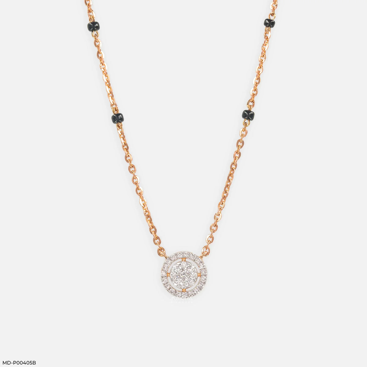 Veda Halo Diamond Mangalsutra
