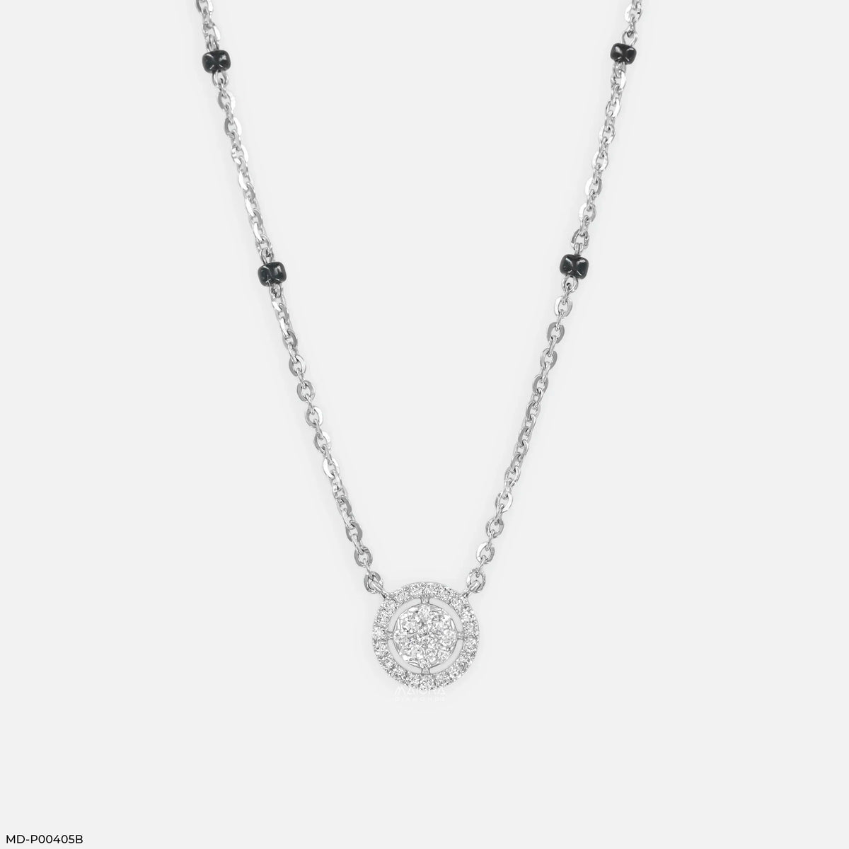 Veda Halo Diamond Mangalsutra