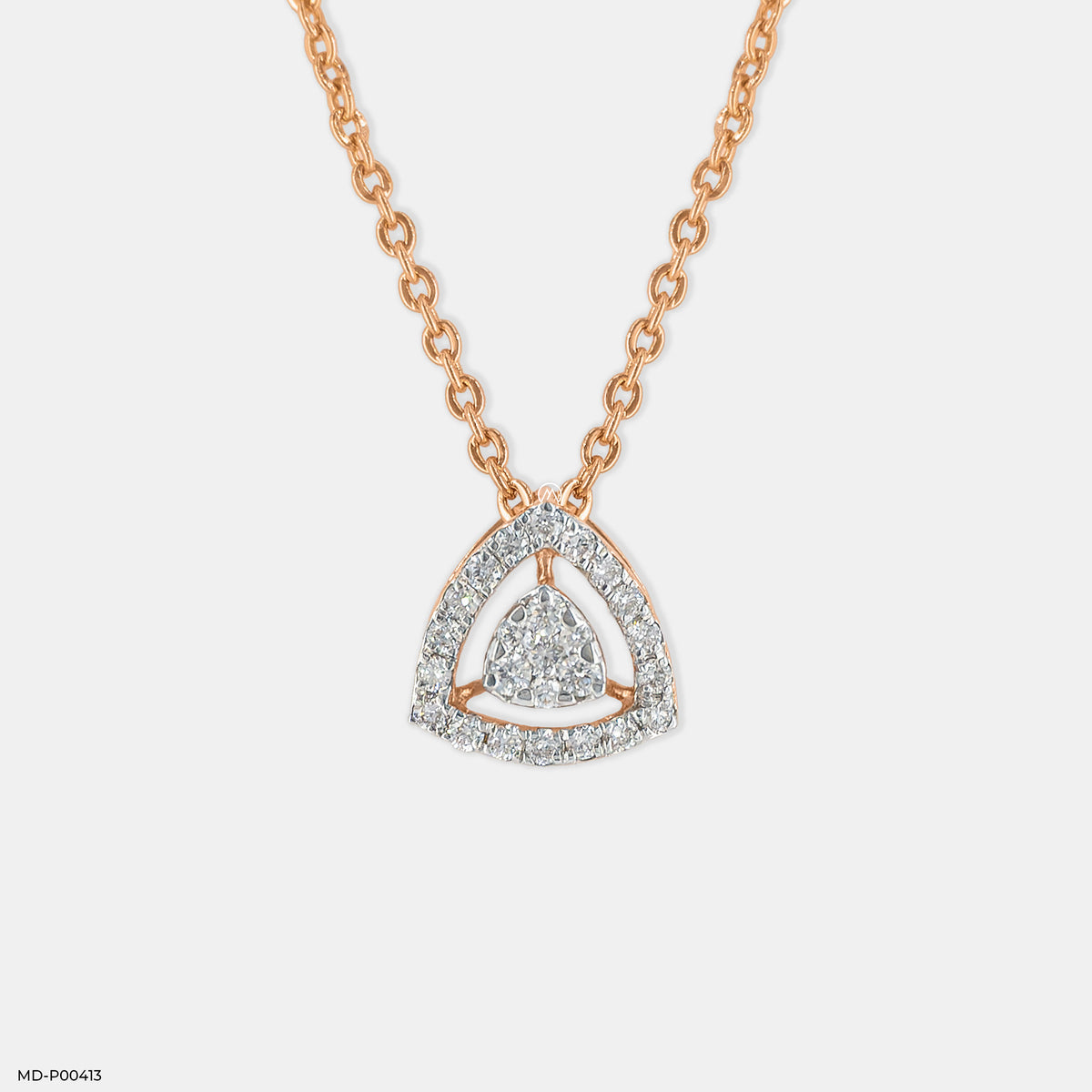 Trilogy Diamond Pendant