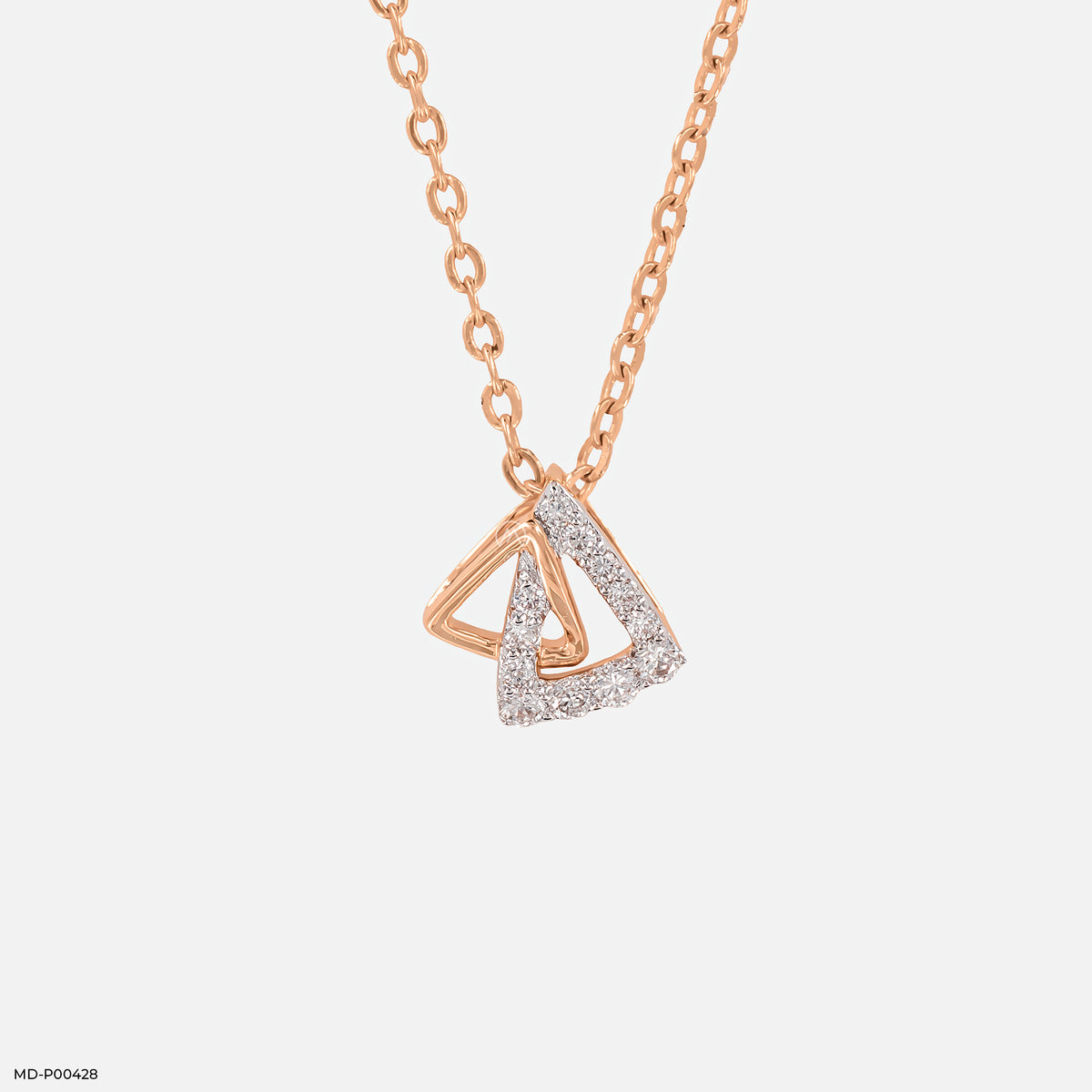 Trinity Flicker Diamond Pendants