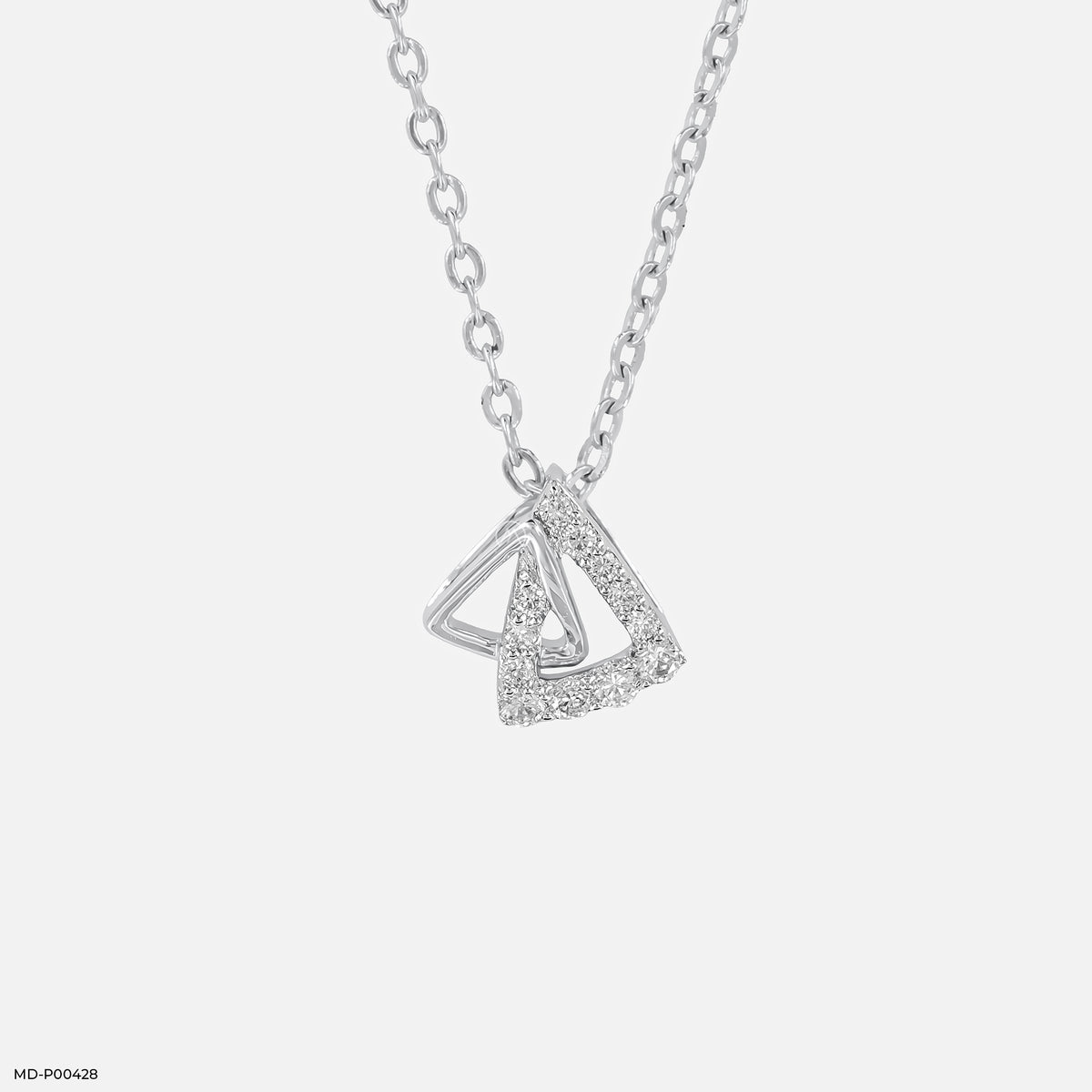 Trinity Flicker Diamond Pendants
