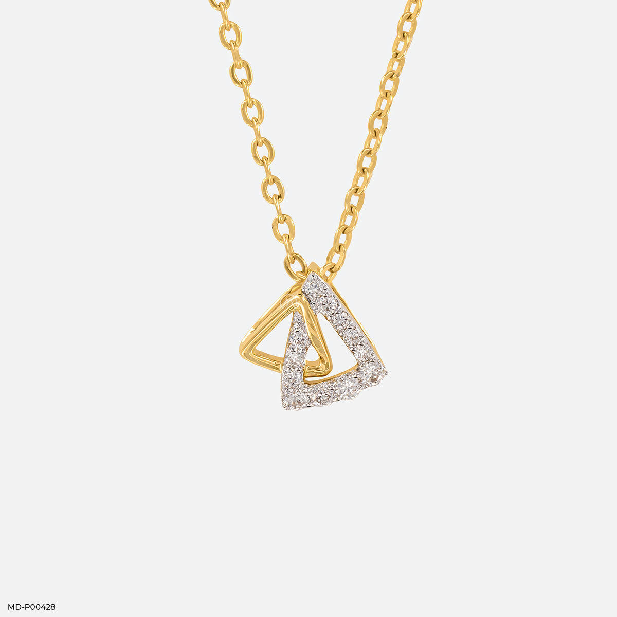 Trinity Flicker Diamond Pendants