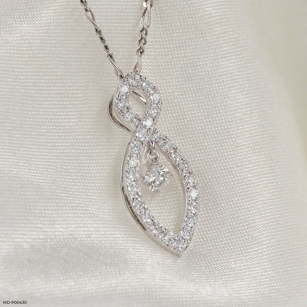Forever Flame Diamond Pendants