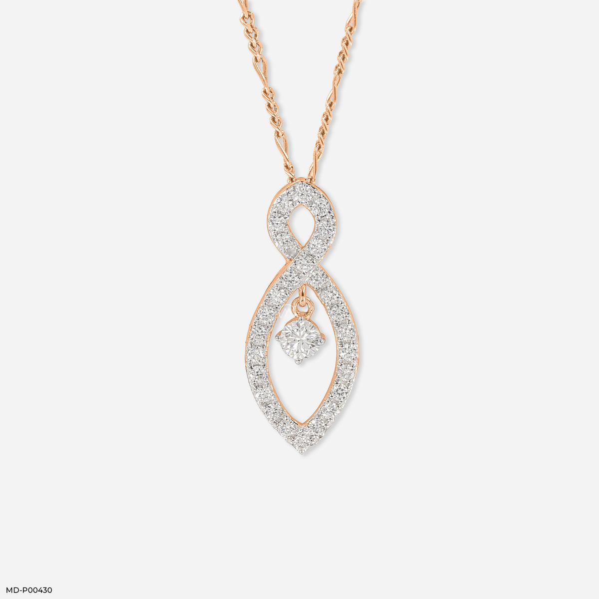 Forever Flame Diamond Pendants