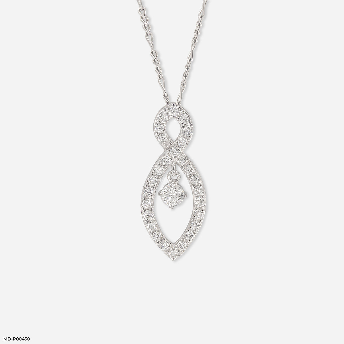 Forever Flame Diamond Pendants