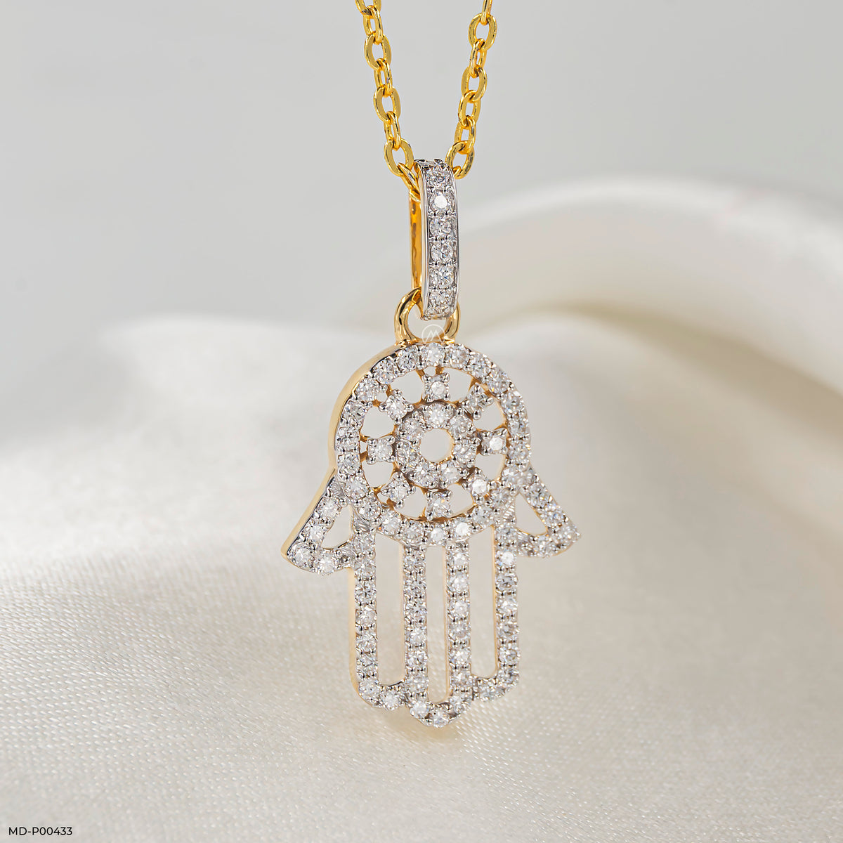 Fortune Flow Diamond Pendants