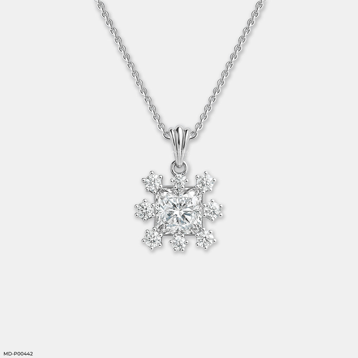 Princess Snowflake Pendant