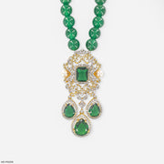 Ornate Victorian Emerald Cascade Pendant