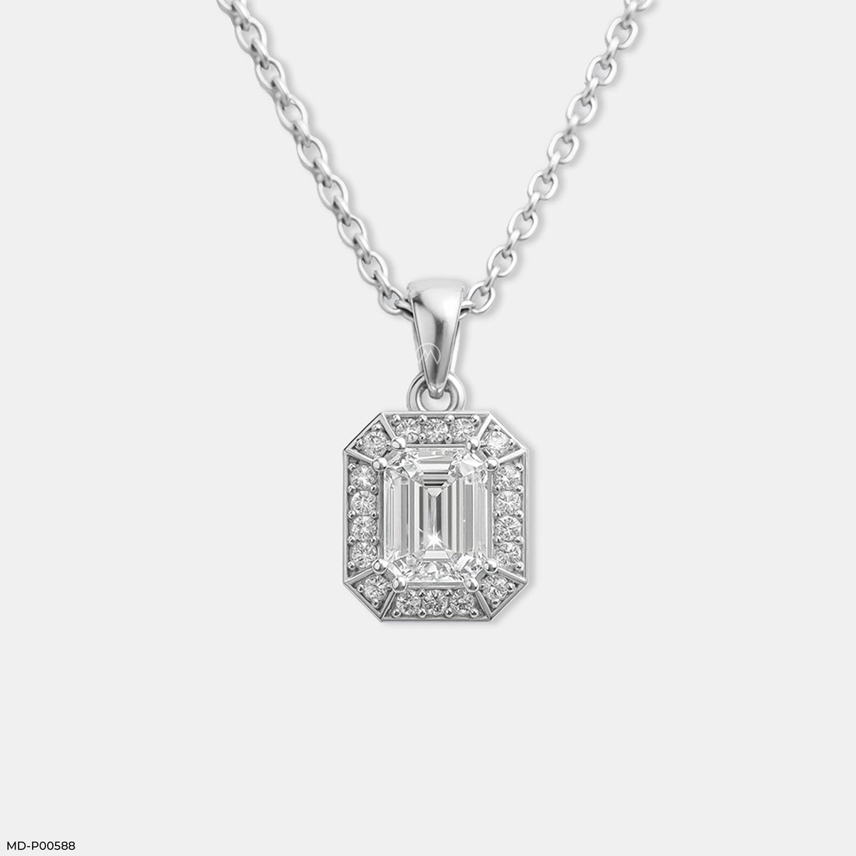 Regal Radiance Pendant Platinum
