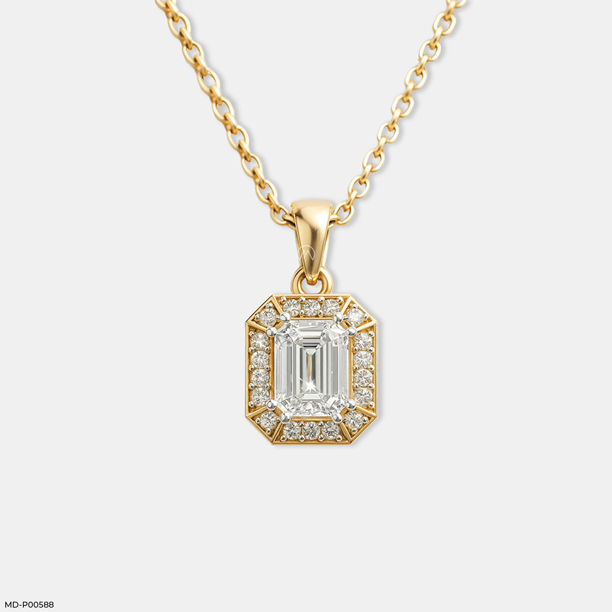 Regal Radiance Pendant Platinum