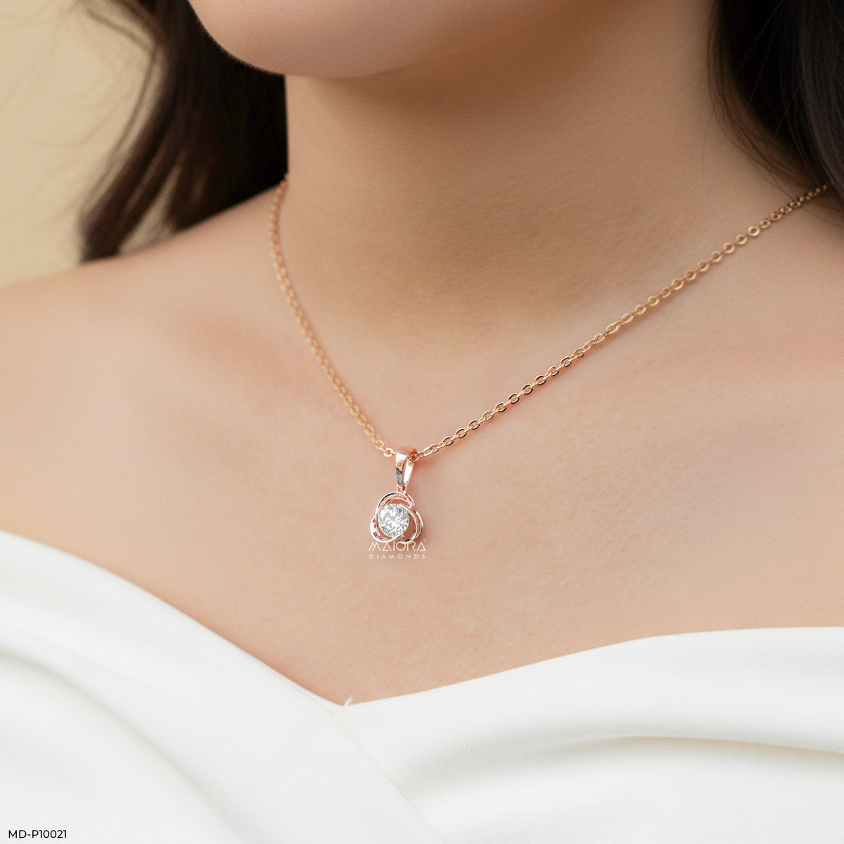 Celtic Knot Solitaire Pendant