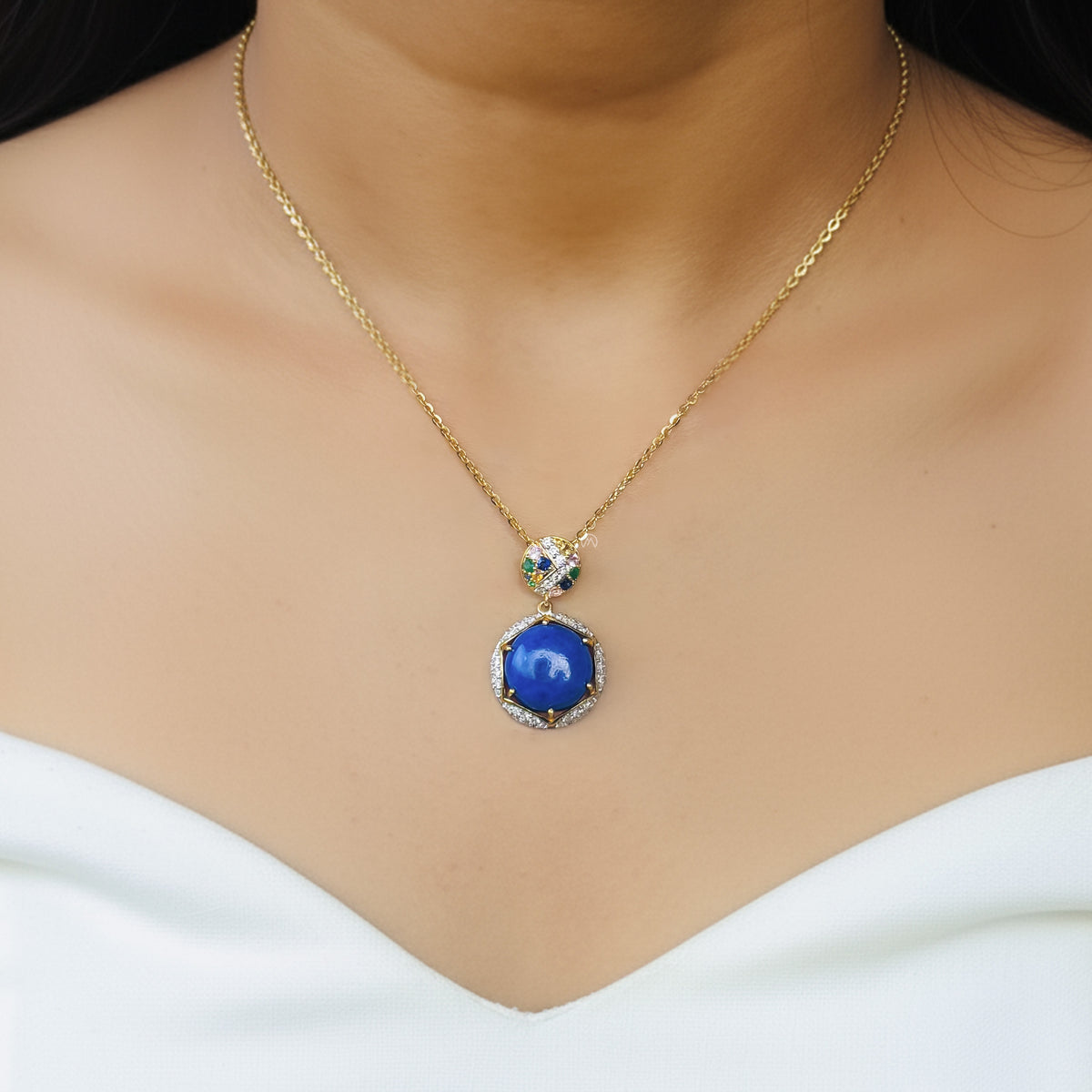Royal Lapis Lazuli Pendant