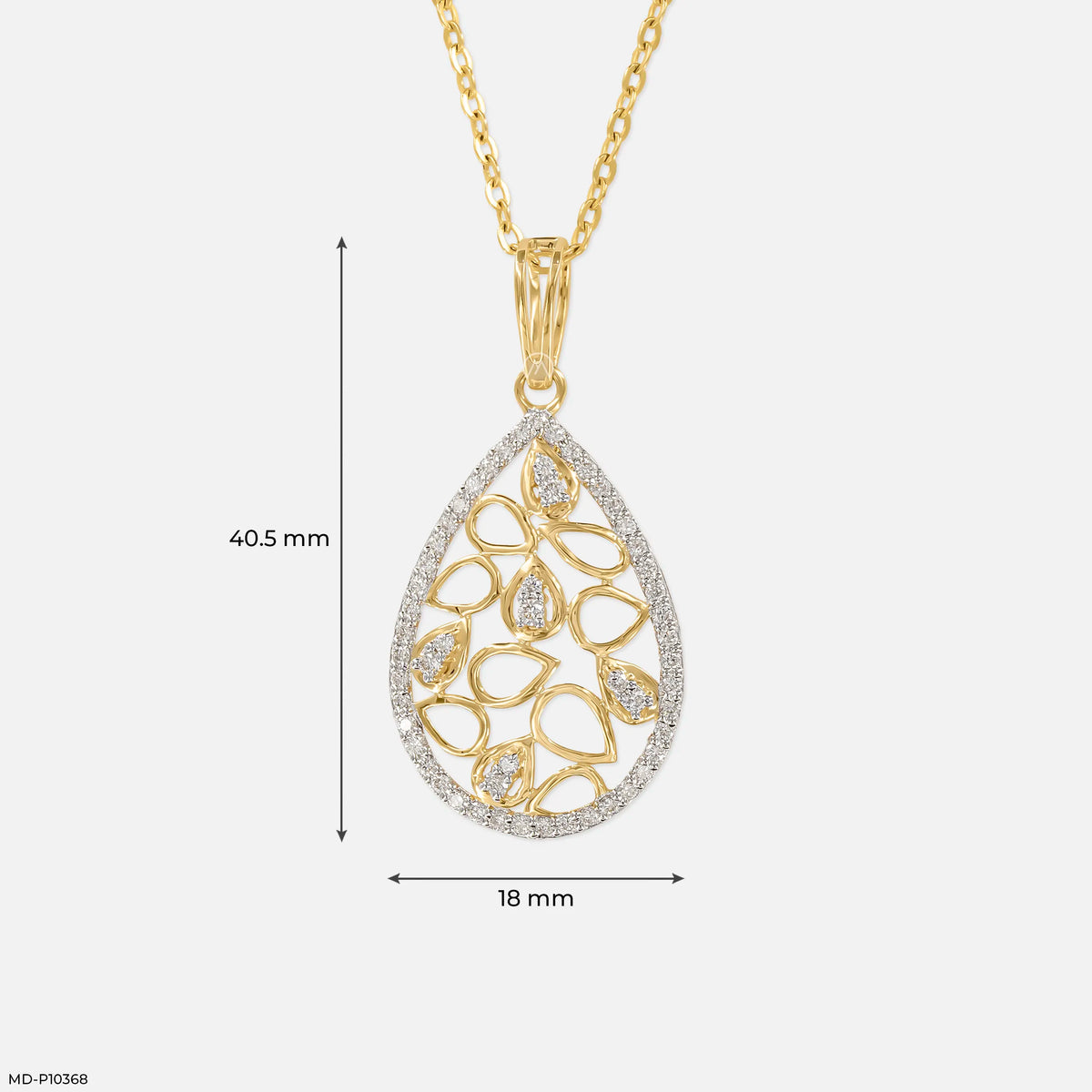 0.5 Carat Round Diamond Pendant