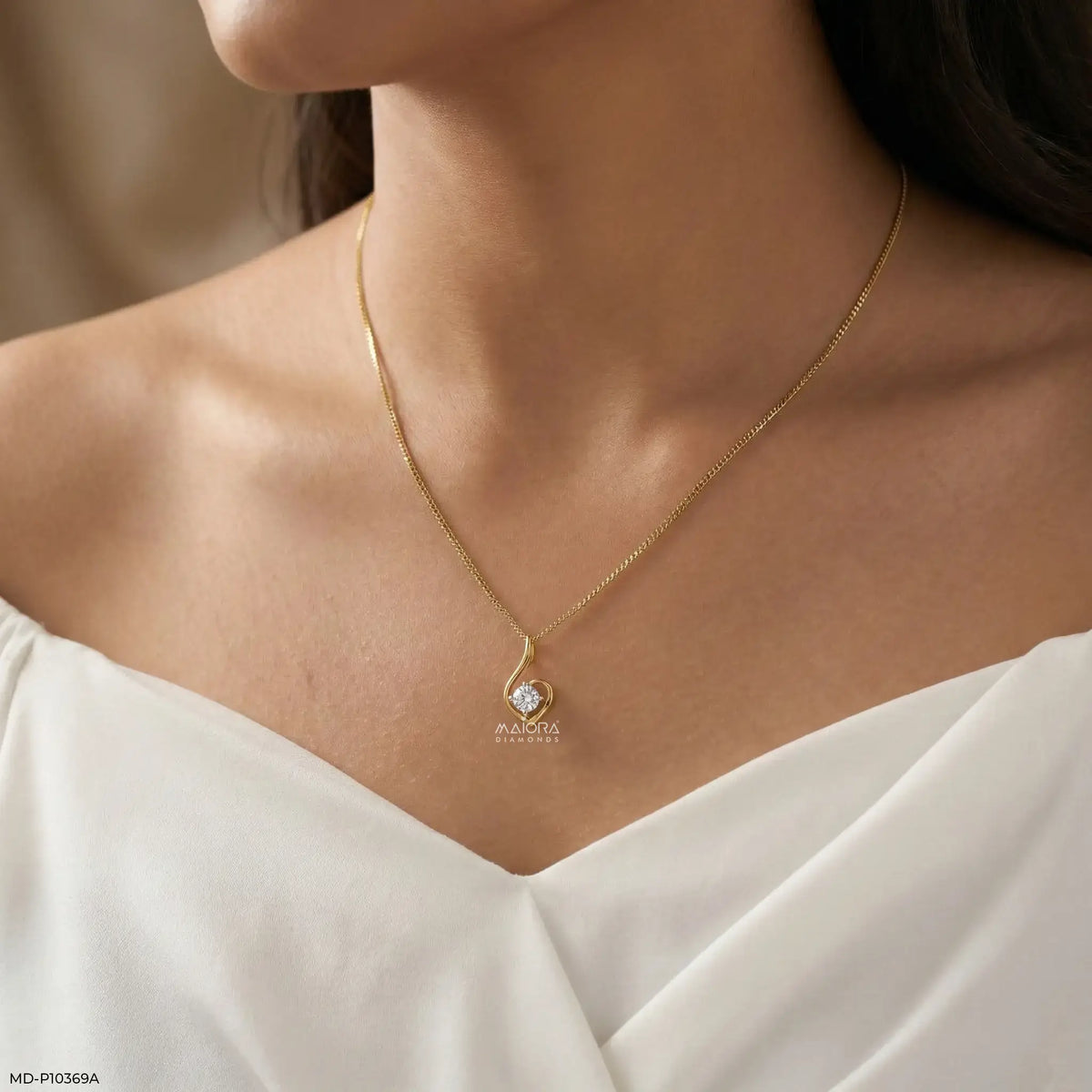 0.45 Carat Glow Diamond Pendant