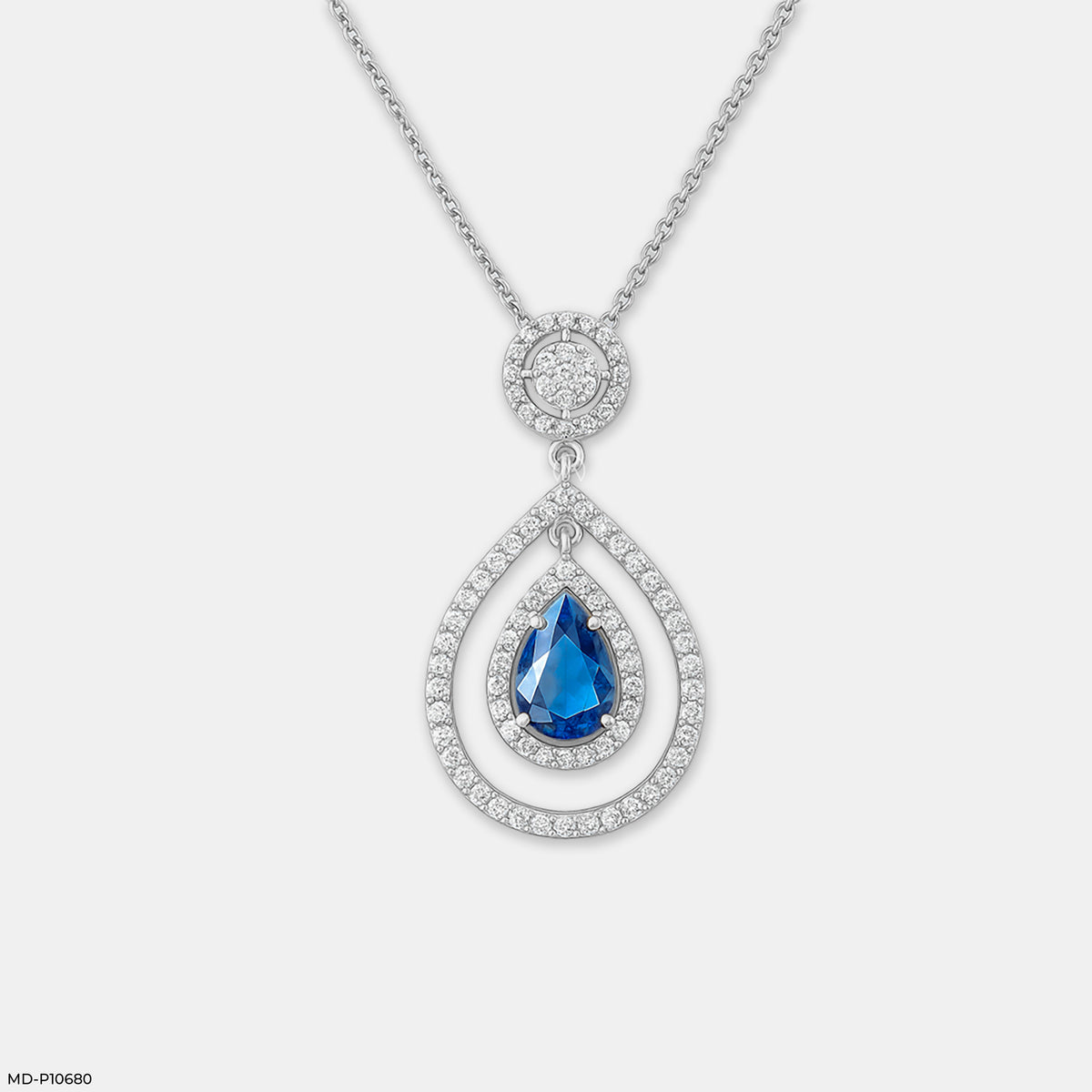 Teardrop Cascade Pendant