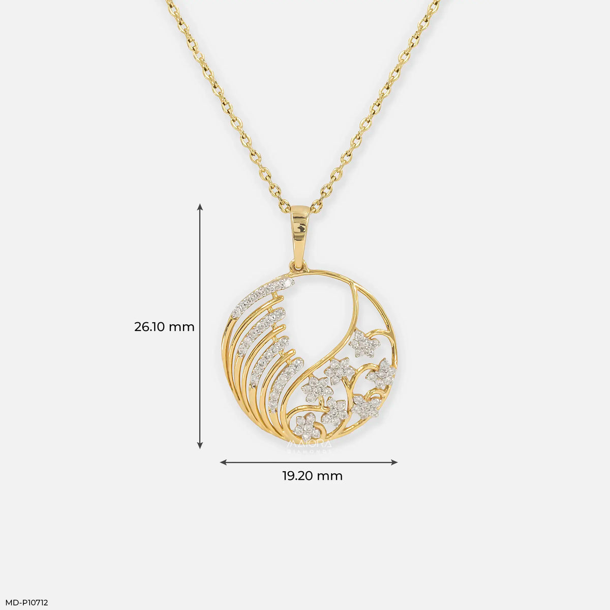Blishfull Bloom Diamond Pendant