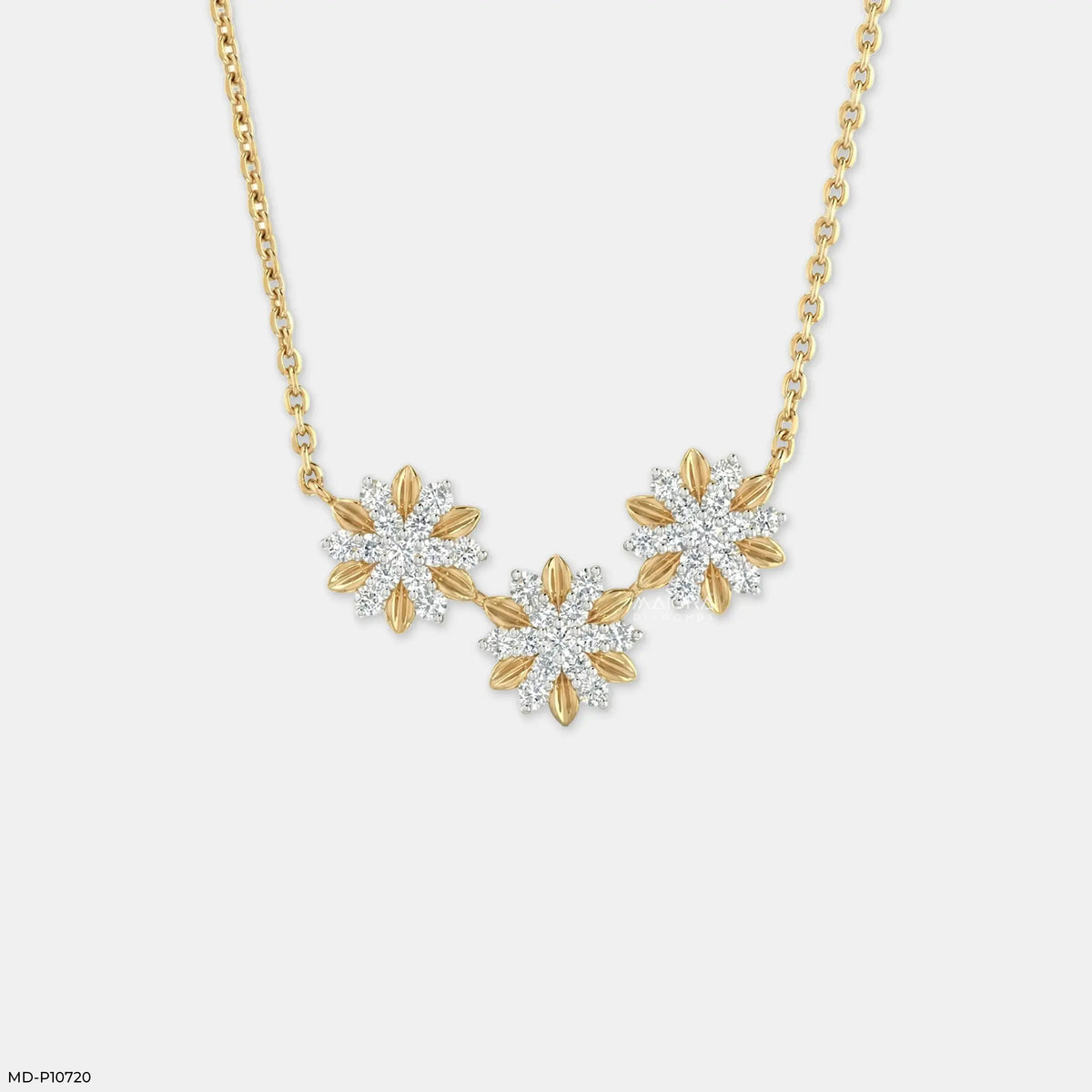 Trisara Blossom Diamond Mangalsutra