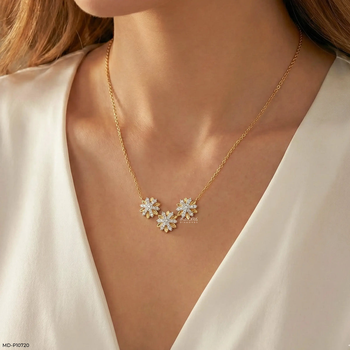Trisara Blossom Diamond Mangalsutra