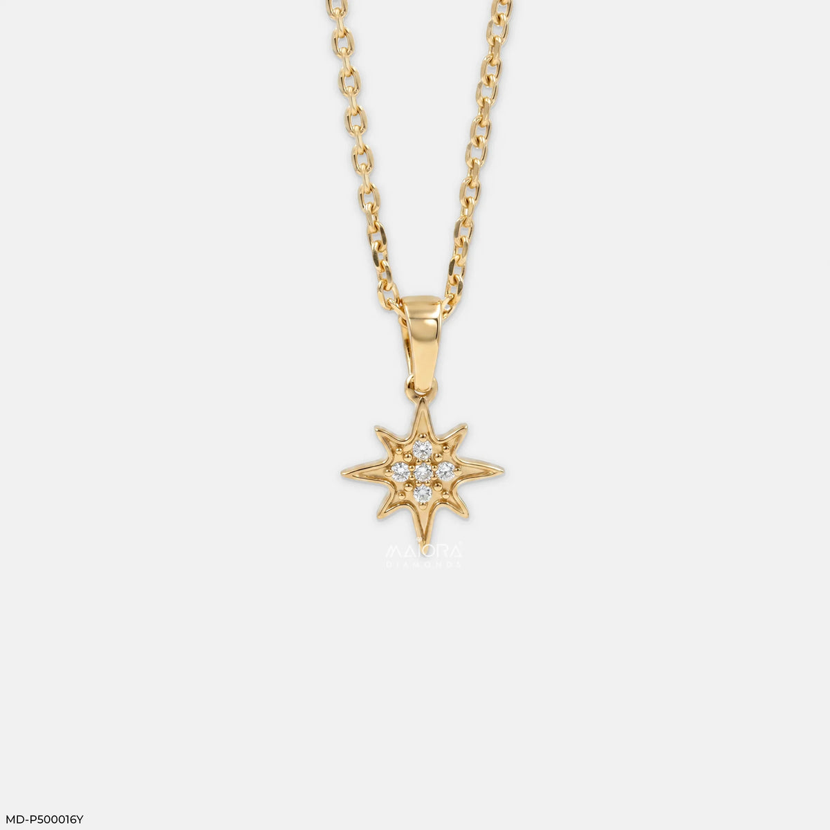 Brilliant Plate Diamond Pendant