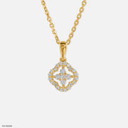 Edge of Elegance Lab Diamond Pendant