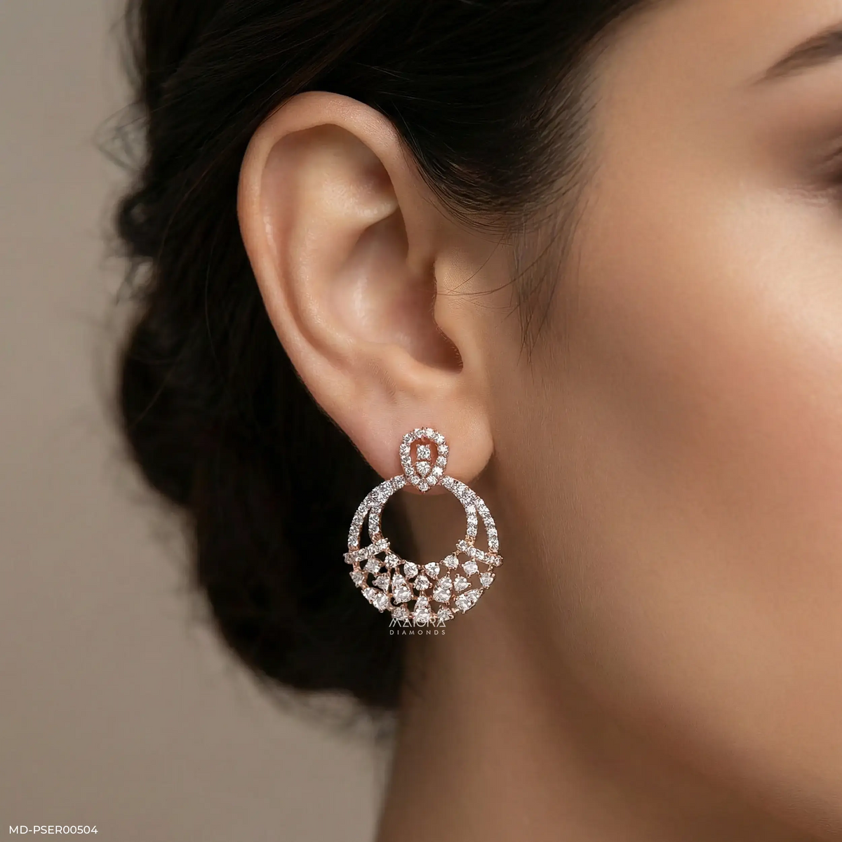 Starry Hoops Earrings