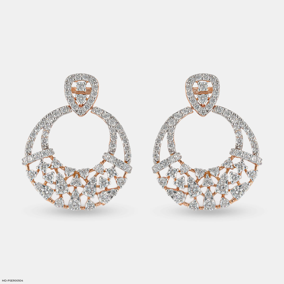 Starry Hoops Earrings