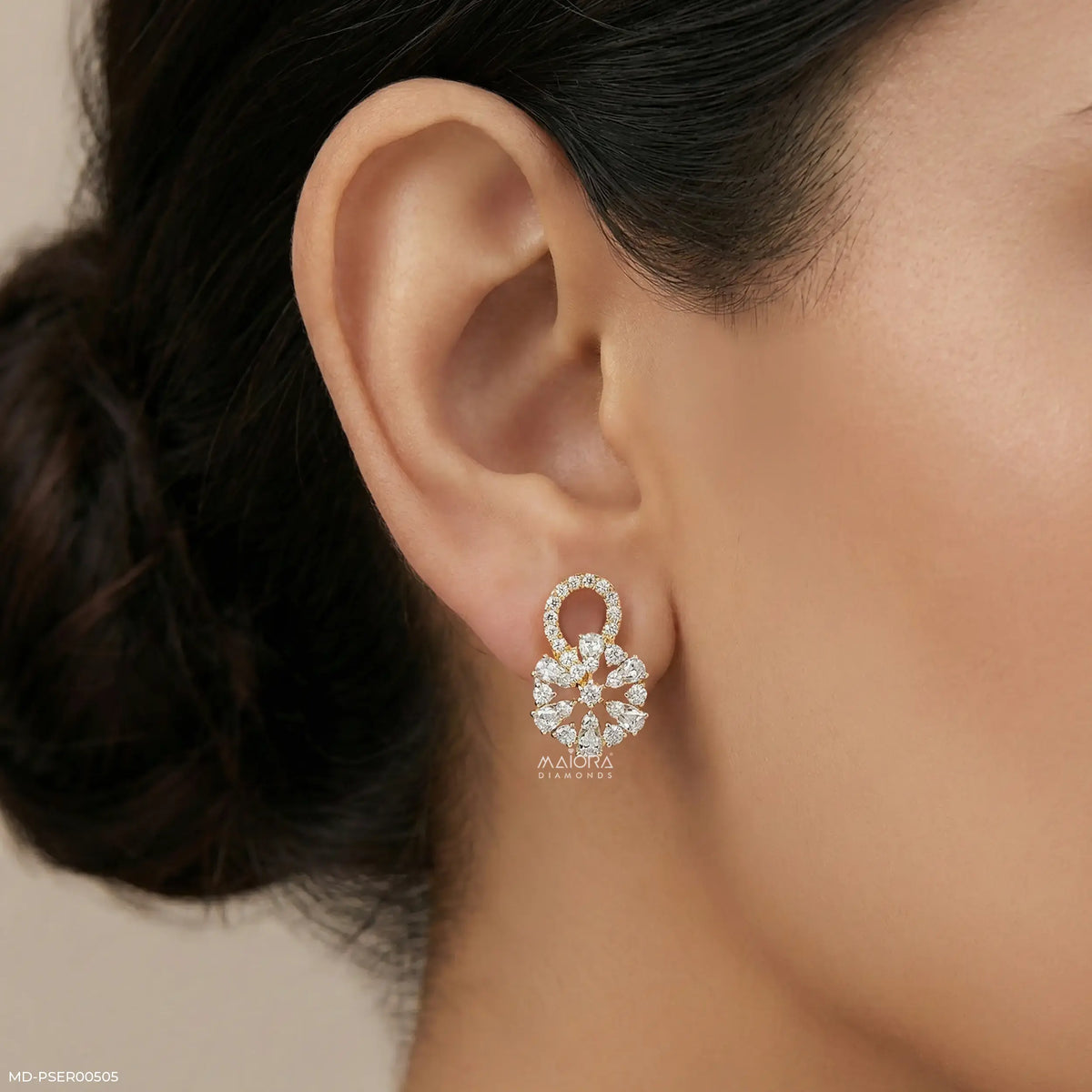 Floral Spark Earrings