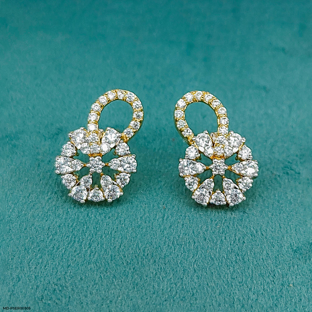 Floral Spark Earrings